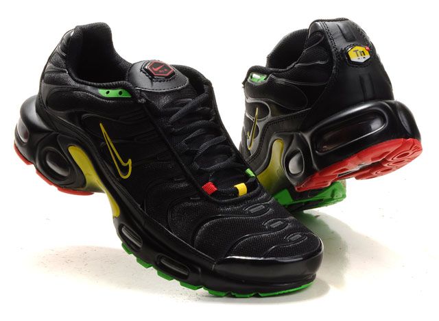 New Men'S Nike Air Max Tn Black/Yellow